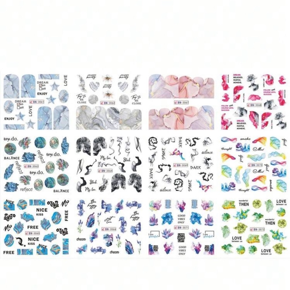 Colorful Nail Art Stickers